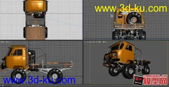 3D打印模型一件烂破车····呵呵的图片