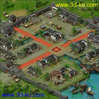 3D打印模型超大游戏场景图片2013激情奉献的图片