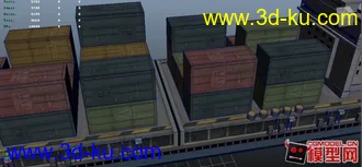 3D打印模型货轮的图片