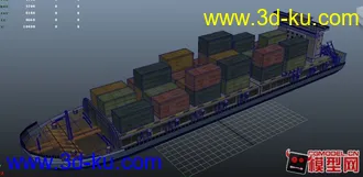 3D打印模型货轮的图片