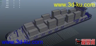 3D打印模型货轮的图片