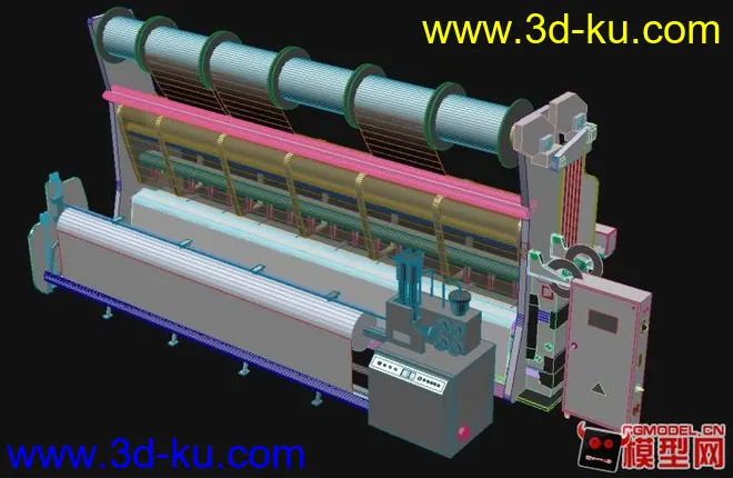 纺织机模型的图片1