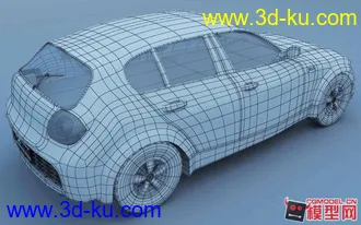 3D打印模型宝马一辆（自己做的山寨货）的图片
