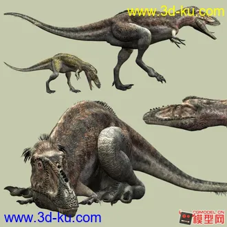 3D打印模型分支龙的图片