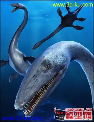 3D打印模型蛇颈龙的图片
