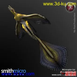 3D打印模型顾氏小盗龙的图片