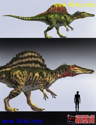 3D打印模型棘龙的图片