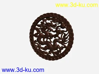 3D打印模型木龙雕的图片