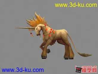 独角马模型的图片
