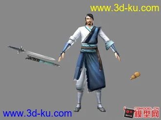 仙剑奇侠传5前传 人物模型的图片
