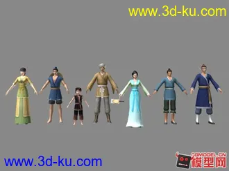 仙剑奇侠传5前传 人物模型的图片