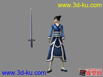 仙剑奇侠传5前传 人物模型的图片