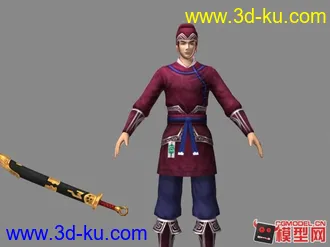 仙剑奇侠传5前传 人物模型的图片