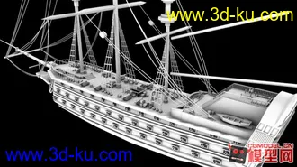 3D打印模型中世纪海军舰船的图片