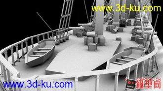 3D打印模型中世纪海军舰船的图片