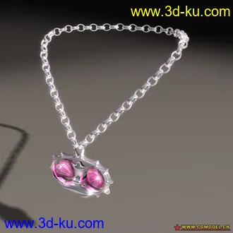 3D打印模型游戏场景道具-项链的图片