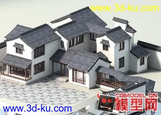3D打印模型古代建筑的图片