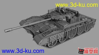 3D打印模型坦克 军事 运输 工业的图片
