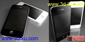 iphone4模型，带材质下载！的图片