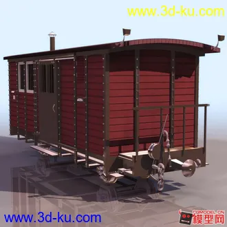 3D打印模型精细。火车头一套的图片