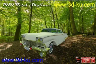 3D打印模型Ford Skyliner 1959的图片