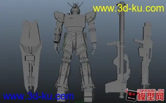 3D打印模型高达RX93的图片