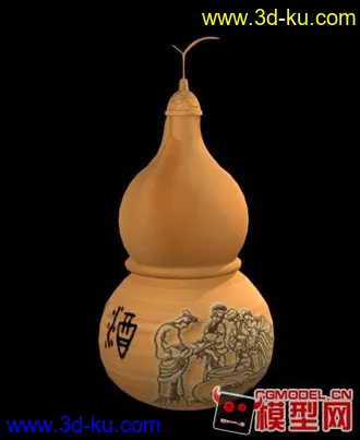 3D打印模型小葫芦一个的图片
