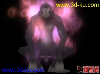 猴子模型的图片