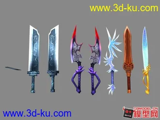 仙剑5前传 武器模型的图片