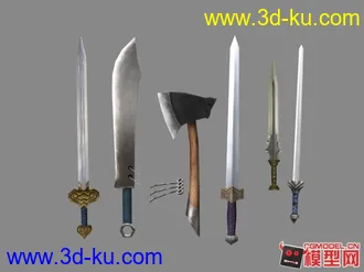 仙剑5前传 武器模型的图片