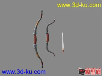 仙剑5前传 武器模型的图片