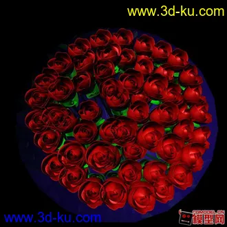 补发花模型的图片
