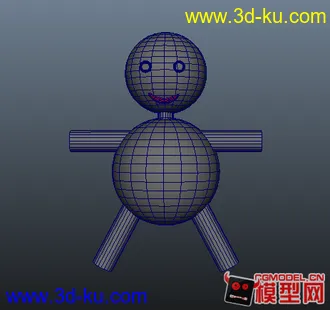 3D打印模型快乐娃娃··全世界最好玩的娃娃的图片