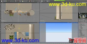 3D打印模型野外小狗小场景。。。分享的图片