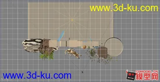 3D打印模型野外小狗小场景。。。分享的图片