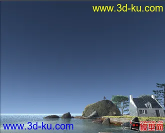 3D打印模型分享--海滩小场景的图片