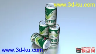 易拉罐啤酒模型的图片