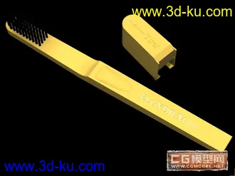 3D打印模型鞋刷子的图片