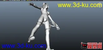 喷鼻血 美眉模型~有材质哦~的图片