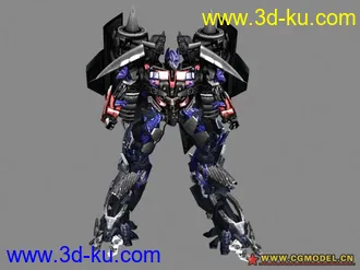 3D打印模型变形金刚2-柱哥与火爷的合体的图片
