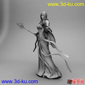 古代女法师模型下载的图片