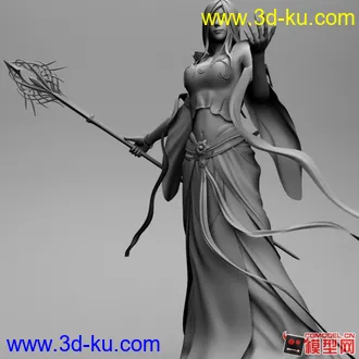 古代女法师模型下载的图片