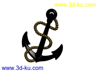 3D打印模型锚的图片