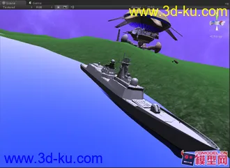 3D打印模型这是用Unity3D制作17MB的小游戏还请各位笑纳的图片