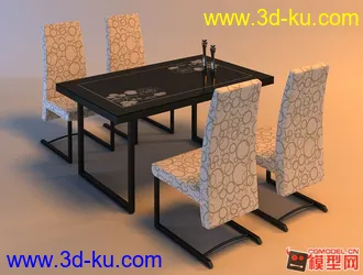 3D打印模型桌子的图片