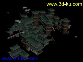 仙剑奇侠传5前传 场景模型的图片