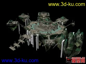 仙剑奇侠传5前传 场景模型的图片