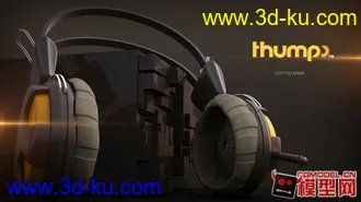 3D打印模型一个外国人做的耳机。。。不知道有没有人发过的图片