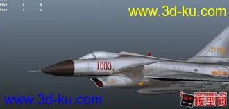 3D打印模型J_10战斗机的图片