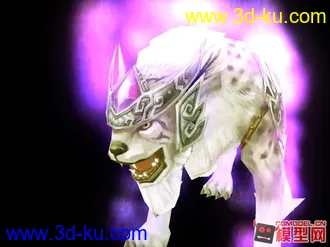 豹已绑定模型的图片